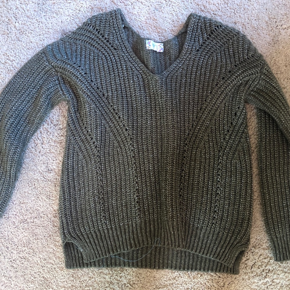 Green Sweater